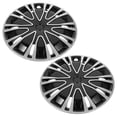 thumbnail image 1 of 2 Pcs Couvre-Jantes de 12 Pouces, Bouchons Décoratifs pour Moyeu Automobile, 1 of 5