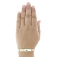 thumbnail image 7 of 14K Tri-Color Gold Diamond Cut Valentino Link 8mm ID Statement Bracelet 8", 7 of 7