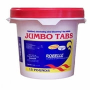 Robelle 1415 3 in. Jumbo Chlorine Tabs, 15 lbs.