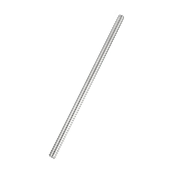 Uxcell 1 Pcs 6.35mm x 305mm Stainless Steel Round Rod, Metal Solid Shaft Smooth Rods for Industry Crafts Model Metal Working, 12 inches Long 1/4" Diameter, Silvery