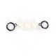 thumbnail image 1 of Fancy Pearl Belt Small Bag Accessories Blanco Imitación Pearl Universal Valentines Día Decoración Regalos de cumpleaños para mujeres gris seitruly AP004770-02, 1 of 6