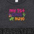 thumbnail image 4 of Inktastic Cinco De Mayo Party Babys 1st Girls Baby Dress, 4 of 5