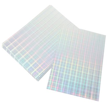 Metallic Labels Printable Sticker for Injket Printers in Metallic Silver, Small Printing Labels ...