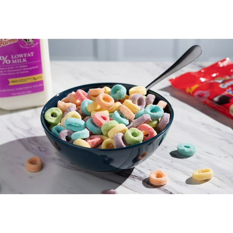 Froot Loops Gummies: Gummy candy inspired by the fruity breakfast cereal.