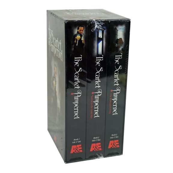 The Scarlet Pimpernel - 3 VHS Box Set - 300 Minutes
