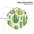 thumbnail image 2 of Kdxio Cactus And Succulent Funny Coasters,4 Pcs Leather Coasters,Housewarming Gifts,Protect Furniture from Water Marks Scratch and Damage, 2 of 6