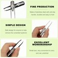 thumbnail image 2 of SOLUSTRE Pince à Épiler Sourcils avec Lumière, Outil en Acier Inoxydable Éclairé par LED pour Épiler le Visage Bon pour Votre Routine de Beauté Quotidienne Ou, 2 Pcs Pinces de Détail Artisanales, 2 of 8