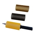 thumbnail image 2 of DYNWAVECA Ski Brush Kit Maintenance Easy to Handle Efficient Practical Portable Snowboard ing Brush Set with Axle Handle 15cm, 2 of 10