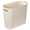 Cream, variant on Small Bathroom Trash Can, 3.5 Gallon Slim Garbage Can