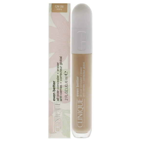 Clinique Even Better All-Over Concealer Eraser, CN28 Ivory, 0.2 oz
