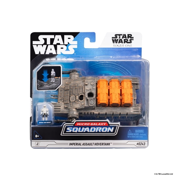 Star Warsâ„¢ Micro Galaxy Squadron Imperial Hovertank - 5-inch vehicle with 1-inch Micro Figure Accessories