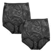Cupid Light Control Deluster Waistline Shaping Brief with Tummy Panel, 2-Pack (Women's)