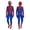 Red, variant on Spider Costume,Superhero Classic Cosplay Costume,1 Jumpsuit 1 Headpiece,Unisex Fashionable Film And Television Cosplay Bodysuit,Halloweeen Costume