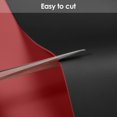 thumbnail image 4 of Alfombrilla de escritorio de piel Zinkooat de 1,8 mm de grosor, 30 x 107 cm, color negro y rojo vino, 4 of 6
