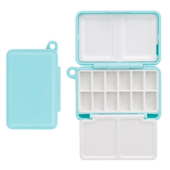 Travel Painting Empty Watercolor Tins Box with Pans Watercolor Paint Palette