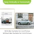 thumbnail image 2 of 16x20 Gold Picture Frame Displays Photo 11x14 with Mat or 16 x 20 Without Mat for Wall Mounting, Classic Satin Aluminum Frames with Real Glass (Pack of 1), 2 of 6