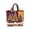 A2#0910, variant on Christmas Quilted Tote Bag Large Reusable Santa Sleigh Holiday Shopper Festive Shoulder Bag - 14.96 x 13.78 Inch