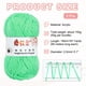 thumbnail image 2 of Uxcell 2Pcs Hilo de ganchillo Verde claro 4 capas de acrílico 100g 197 yardas, 2 of 6