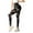 Black, variant on BJUTIR Womens Yoga Pants Yoga Running Pilates Booty Pants Pants Control Leggings Running Print Workout For Yoga Tummy Yoga Pants