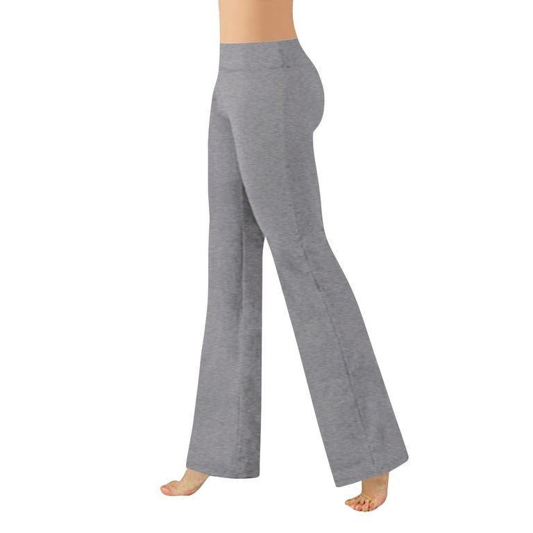 Grey bootcut hotsell yoga pants