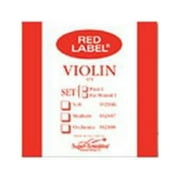Super-Sensitive Red Label Violin Set of Strings - 4/4 Length - Medium Gauge