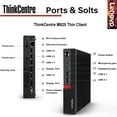 thumbnail image 4 of Ordinateur de Bureau Lenovo ThinkCentre M625 Tiny AMD 8 Go RAM 128 Go SSD, 4 of 7