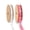 White/Pink, variant on LaRibbons 3/4" Ultrasonic Cut White Heart/Pink Flower Bundle, 20 Yards