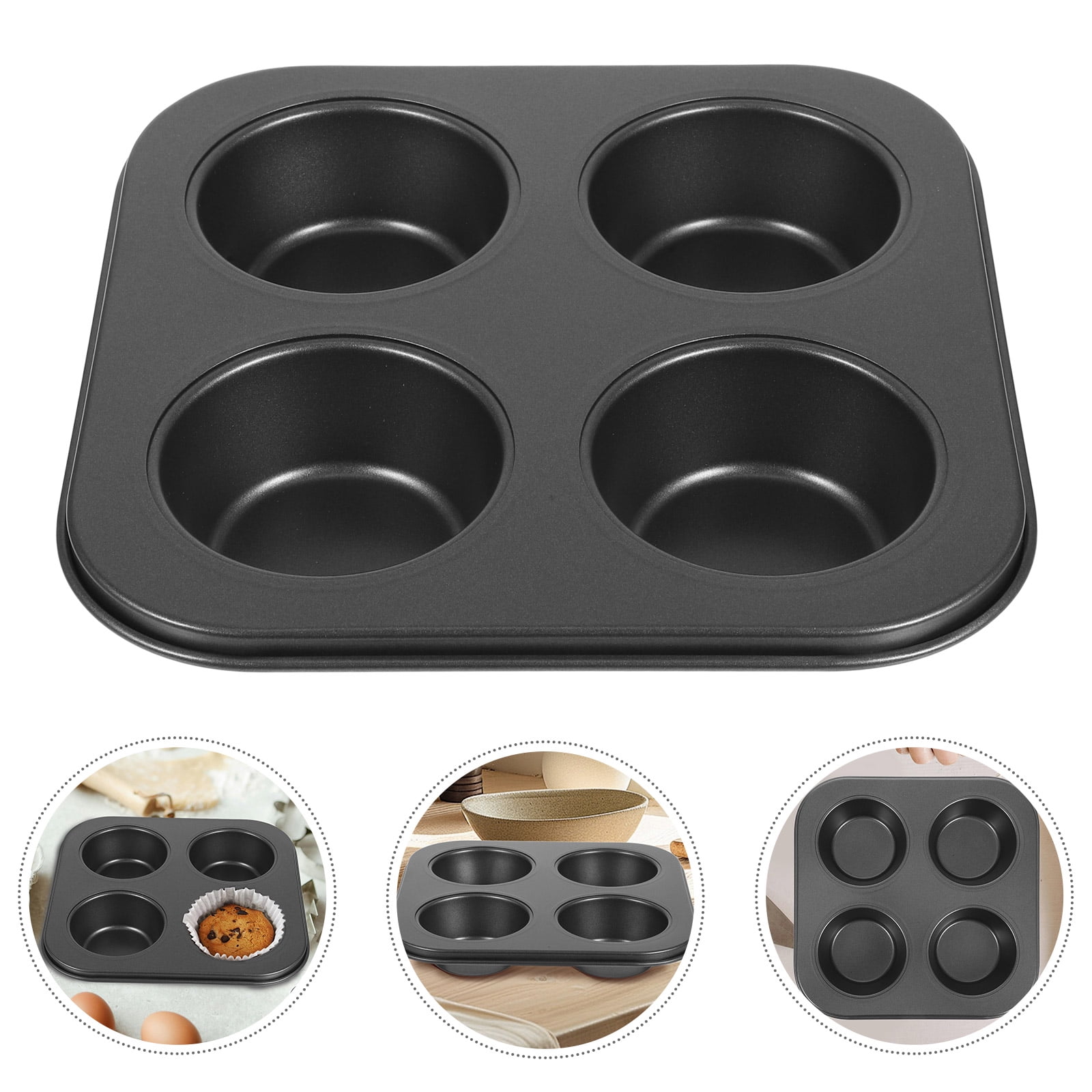 Muffin Cupcake Pan, Mini Muffin Tins Nonstick 24, Muffin Pans and