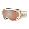 Bolle Duchess Waterproof Womens Snow Ski and Snowboard Goggles, White & Gold