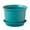 Green, variant on MOQIN Window Box Planter, Indoor Thicken Planter With Hole And Tray for All House Plants Reliable Plastic Ripple Pattern Flowerpot forHome Garden, 3 Sizes