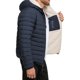thumbnail image 3 of Chaqueta Calvin Klein para hombre, acolchada, con capucha, color azul marino, 3 of 4