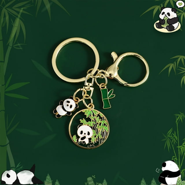 Rapeiae Cute Metal Keychain Multiple Cute Styles to Choose From Light weight and Portable Decorative Pendant