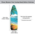 thumbnail image 5 of HELLHERO Household Iron Board Covers, Palm tree Print Ironing Board Cover Protector Standard Size, Non Stick Scorch Resistant, Heat Resistance(15x54 Inch), 5 of 5