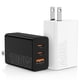 thumbnail image 1 of Cargador de Pared Hzevn Paquete de 2, 100W, 3 Puertos USB C para MacBook Pro/Air, 1 of 7