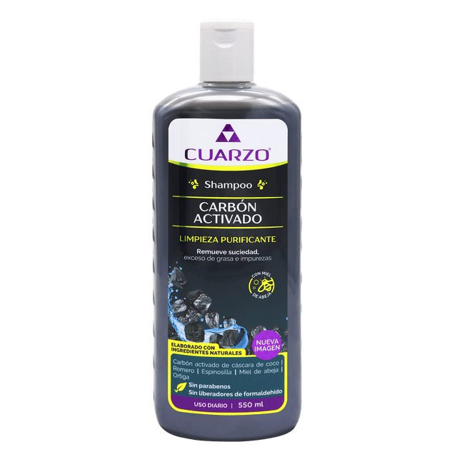 SHAMPOO CON CARBÓN ACTIVADO