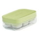 thumbnail image 4 of Bandeja de hielo para congeladores, utensilio de cocina, flexible con tapa y cubo, 6 rejillas Verde, 4 of 9