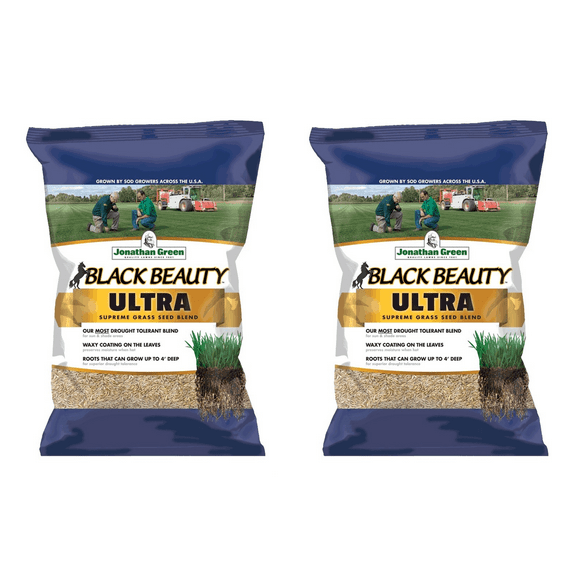 Jonathan Green 40321 Black Beauty Ultra Grass Seed, 3 lb, 2-Pack