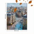 thumbnail image 3 of Qisvanset Paris Street Impressionist Canvas Print 12x16 Inch Bedroom Decor, 3 of 8