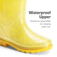 thumbnail image 3 of Botas de lluvia impermeables para niños DREAM PAIRS Talla 11 Amarillas, 3 of 5