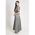 thumbnail image 2 of Vestido camisero largo Roman Fashion /Juvenil, 3829 (Verde militar) verde oscuro M, 2 of 5