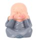 thumbnail image 2 of Lot de 4 figurines de petits moines mignons en résine, sculptures pour la maison, le bureau, décoration, artisanat, cadeau, 2 of 4