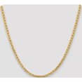 thumbnail image 3 of 10K Yellow Gold 4mm Semi-Solid Anchor Chain (20 X 4) 10bc100-20, 3 of 6