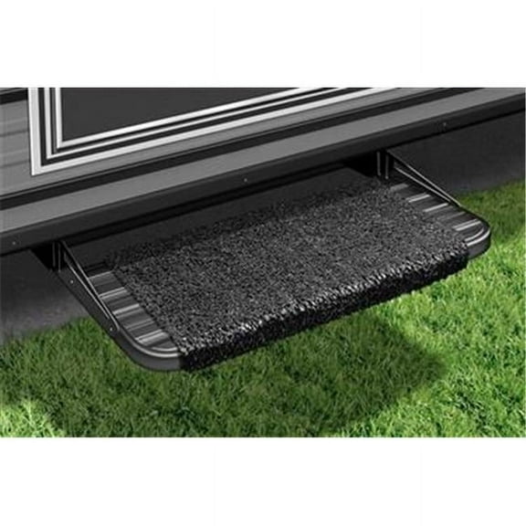 21042 Wraparound Entry Step Rug - Black