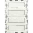 thumbnail image 2 of nuLOOM Isabella Machine Washable Wool Contemporary Geometric Area Rug, 3' x 5', Ivory, 2 of 2