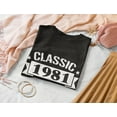 thumbnail image 5 of Tstars Womens 40th Birthday Gift Birthday Gift for 40 Year Old Shirt 1981 Classic Edition Graphic Tee Birthday Party Birthday Shirts for Women T Shirt, 5 of 7