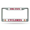 thumbnail image 3 of Iowa State Cyclones Chrome License Plate Frame, 3 of 3