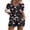 Black Pink Heart, variant on Women's Pajamas Sets Short Sleeve Lounge Sets Sleepwear Casual Two Piece Pjs With Pockets Star Print Medium