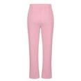 thumbnail image 6 of Sweatpants Women, Audhol Women Fashion Casual High Waisted Solid Color Wide Leg Sweatpants Flare Sweatpants Women Pink M, 6 of 6