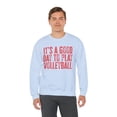 thumbnail image 6 of Volleyball Sweatshirt Gifts Crew Neck Shirt Long Sleeve Unisex, 6 of 7