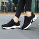 thumbnail image 2 of Zapatos Para Correr Mocasines casuales unisex Zapatos planos con cordones suaves Accesorios para exteriores (36 Black) Likrtyny Tenis De Mujer Tenis De Hombre, 2 of 7